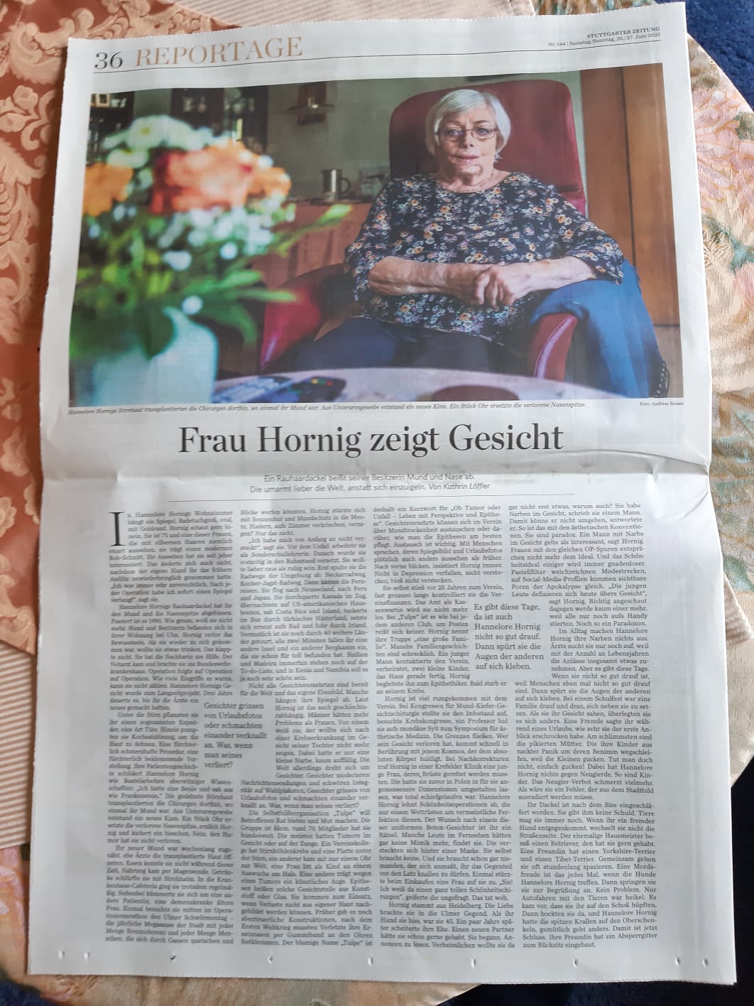 Artikel Stuttgarter Zeitung